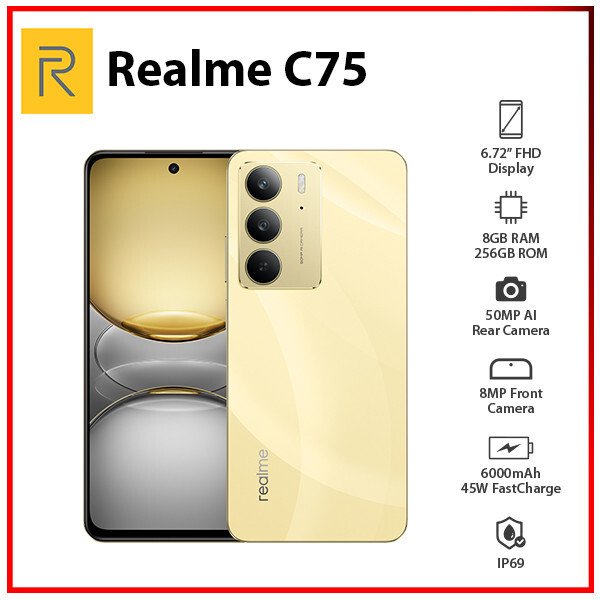 Realme C75 8GB+256GB